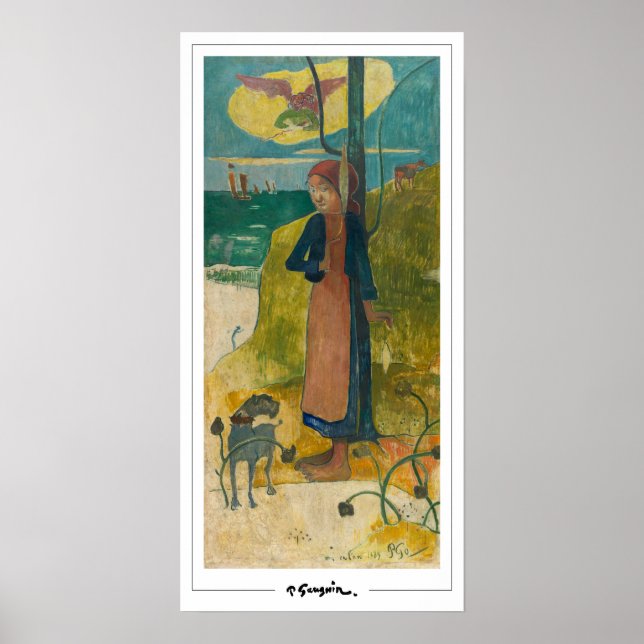Poster Paul Gauguin Zedign Cartaz de Arte #418 (Frente)