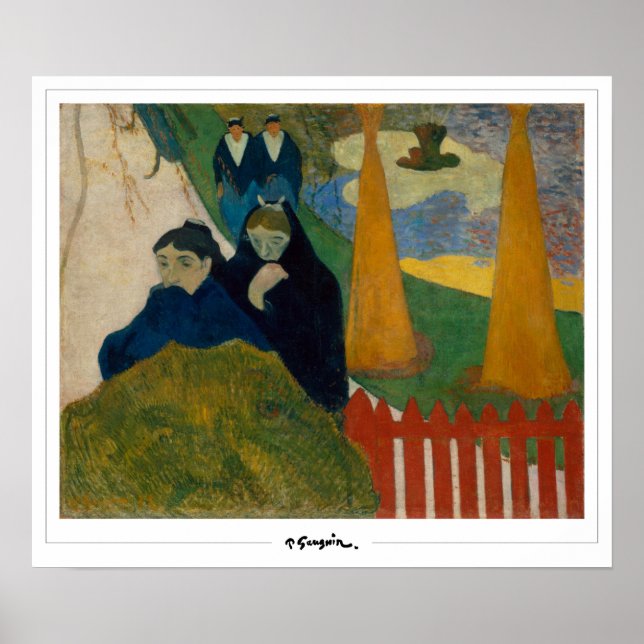 Poster Paul Gauguin Zedign Cartaz de Arte #644 (Frente)