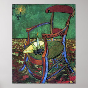 Poster Paul Gauguin's Armchair by Vincent van Gogh 1888