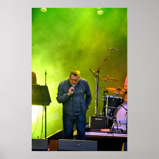 Poster Paul Heaton Executando Live In Concert (Frente)
