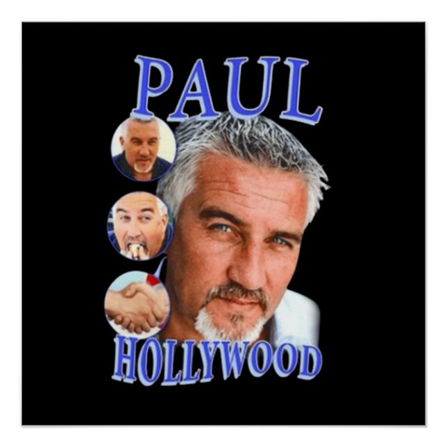 Póster Paul Hollywood (Frente)