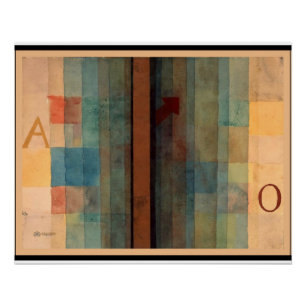 Póster Paul Klee - Abertura