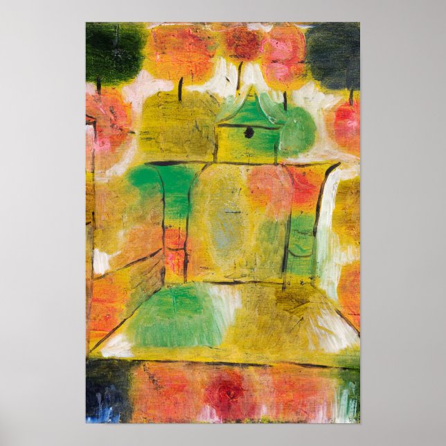 Poster Paul Klee architecture (Frente)