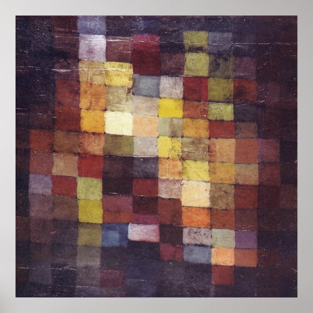 Póster Paul Klee Art (Frente)