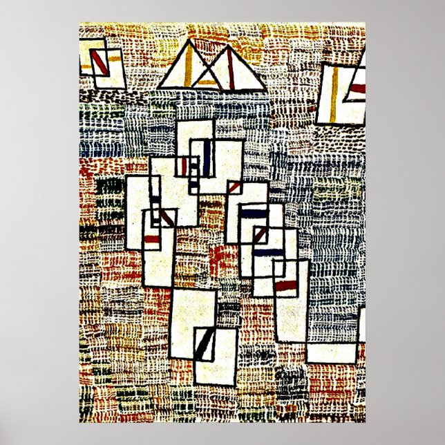 Poster Paul Klee art - Cote de Provence (Frente)