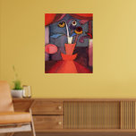 Poster Paul Klee artwork, Autumn Flower,<br><div class="desc">Autumn Flower,  colorful abstract artwork by Paul Klee.</div>