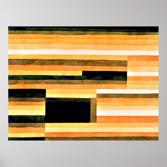 Poster Paul Klee - Câmara do Rock, (Frente)