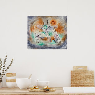 Poster Paul Klee - Cão Uivando,