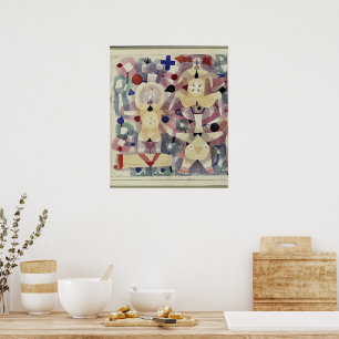 Poster Paul Klee, Carnaval na Neve,