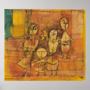 Póster Paul Klee Children E Dog