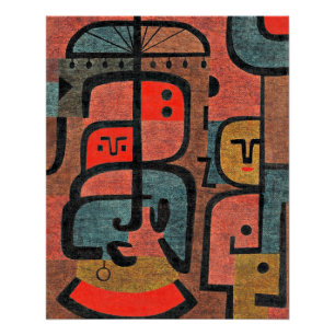 Póster Paul Klee - Exóticos