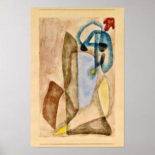 Poster Paul Klee - Flor em Março,