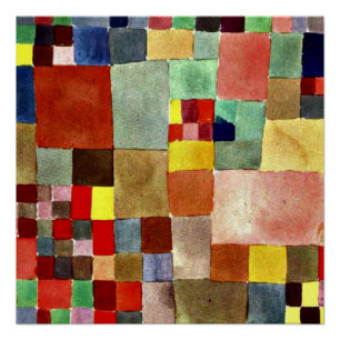 Póster Paul Klee - Flora na Areia