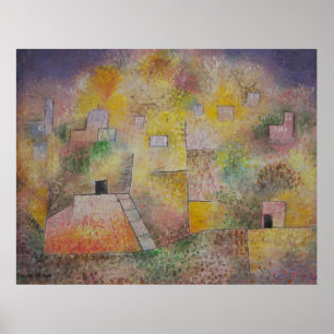 Poster Paul Klee Jard Em Oriental