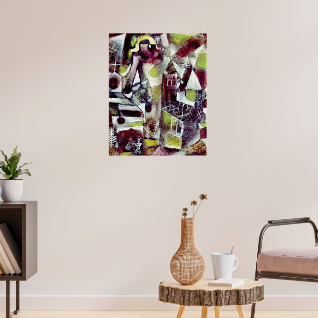 Poster Paul Klee - Lenda dos pântanos (Sala de Estar 3)