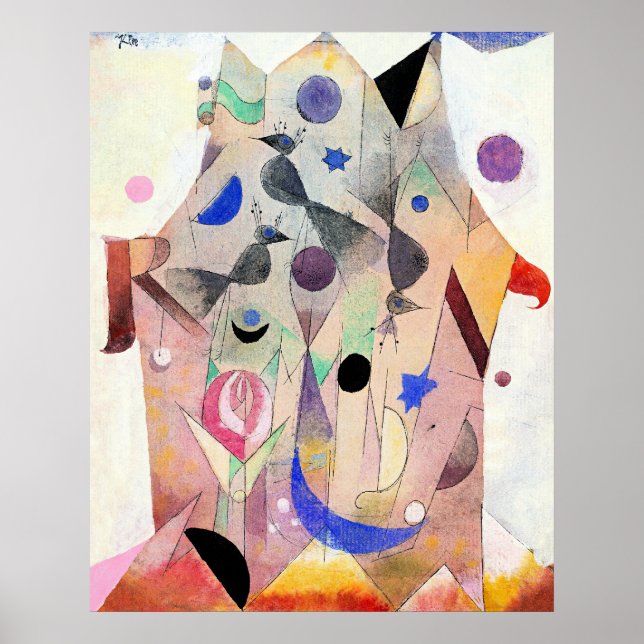 Poster Paul Klee - Persian Nightingdales (Frente)