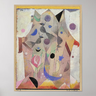 Poster Paul Klee - Persische Nachtigallen