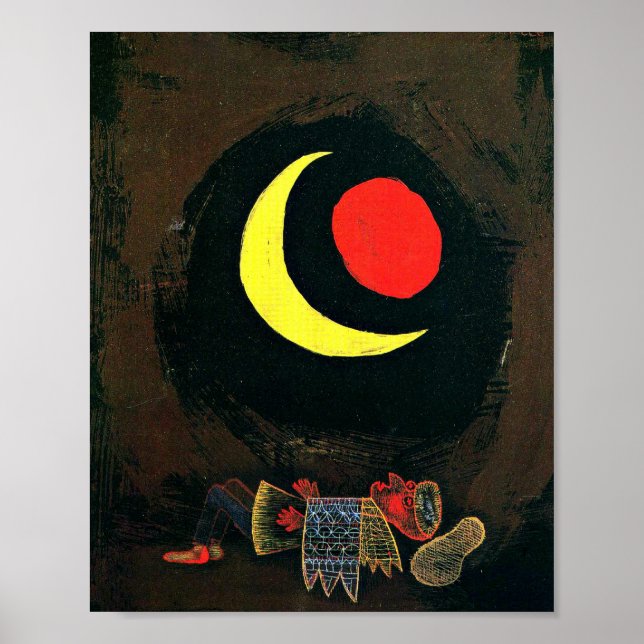 Poster Paul Klee: Sonho Forte, trabalho de arte popular (Frente)