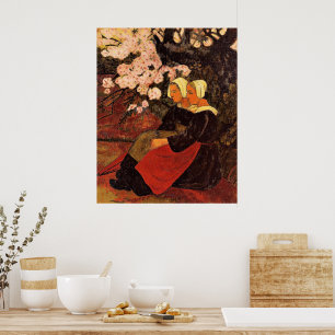 Poster Paul Serusier, Duas Mulheres Bretãs,