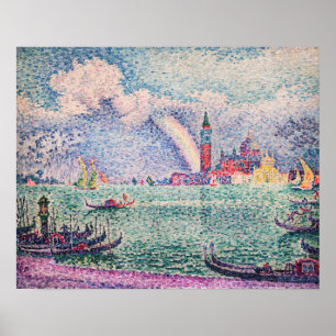 Poster Paul Signac - Arco-Íris, Veneza