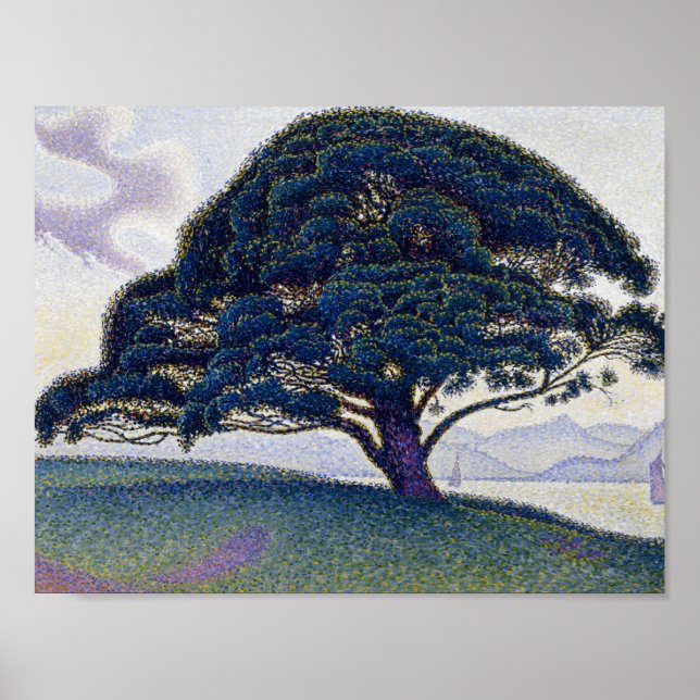 Póster Paul Signac - O Pinho de Bonaventura (Frente)