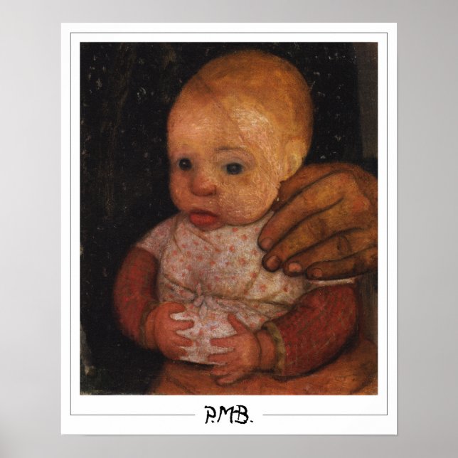 Poster Paula Modersohn-Becker Zedign Cartaz de Arte #139 (Frente)