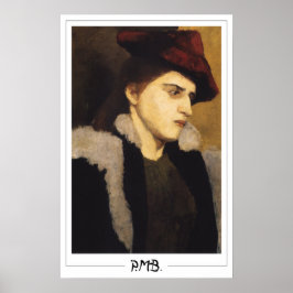 Poster Paula Modersohn-Becker Zedign Cartaz de Arte #144