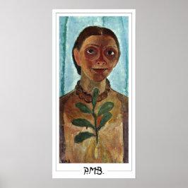 Poster Paula Modersohn-Becker Zedign Cartaz de Arte #192