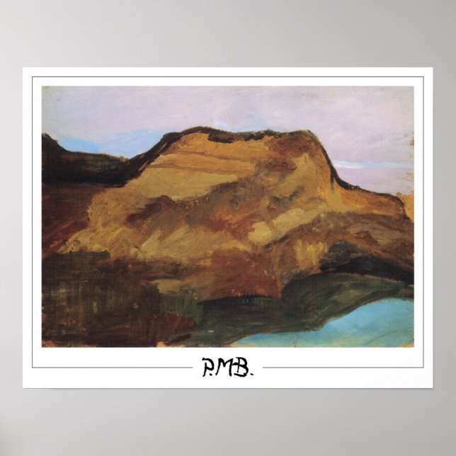 Poster Paula Modersohn-Becker Zedign Cartaz de Arte #23 (Frente)
