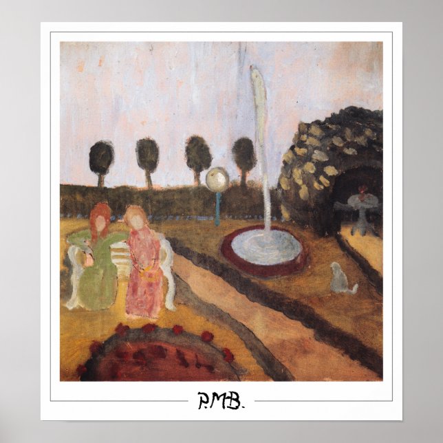 Poster Paula Modersohn-Becker Zedign Cartaz de Arte #68 (Frente)