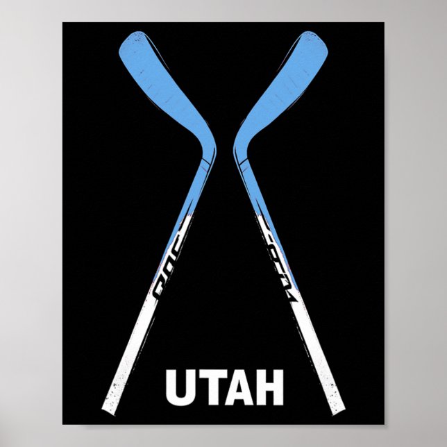 Poster Paus de hóquei de Utah (Frente)