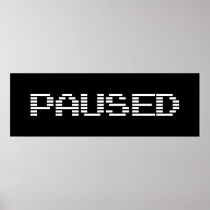 POSTER PAUSADO