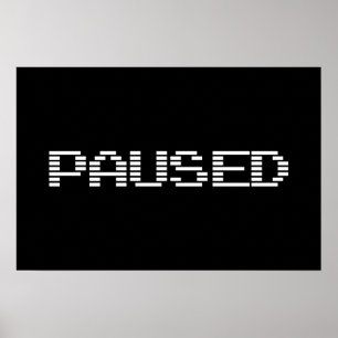POSTER PAUSADO
