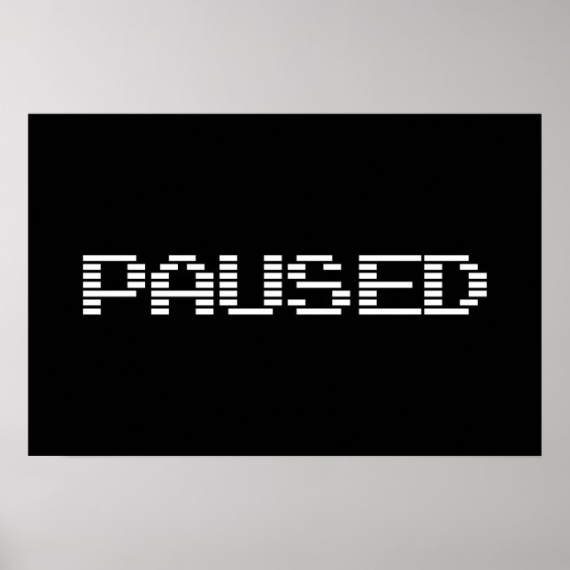 POSTER PAUSADO (Frente)