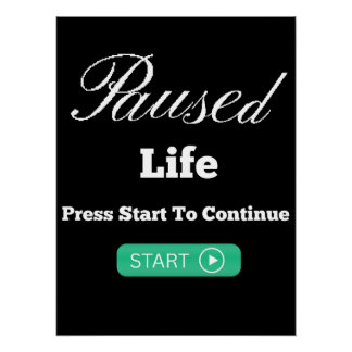 Póster Paused Life