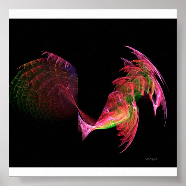 Póster pavão (Frente)