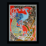 Póster Pavão Art Deco Vintage<br><div class="desc">Cartaz de Arte do Pavão Art Deco Vintage arte deco, imagens retrô, ilustrações vintage, retro vintage, nouveau, imagem deco, viagem vintage, viagem frança, viagem paris, francês, loja vintage, vintage, restaurante drco, retro, viagem, imagens vintage, vitoriano, imagens vitorianas, gráficos vintage, popular, estilos de decoração, estilo retrô, legal, moderno, país, paisagens, loja...</div>