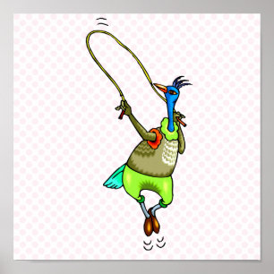 Poster Pavão de Paige