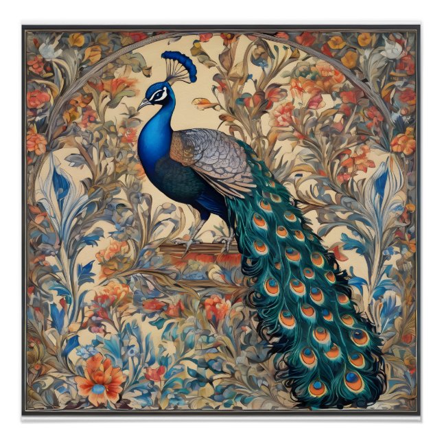 Póster Pavão n.o 9 (Frente)