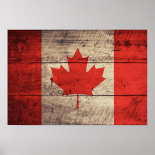 Póster Pavilhão Canadense Antigo