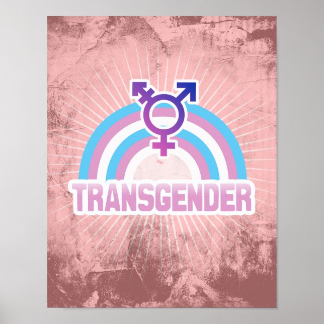 PÓSTER PAVILHÃO DE BORRÃO DO TRANSGENDER (Frente)