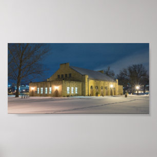 Poster pavilhão de Washington em santo Paul