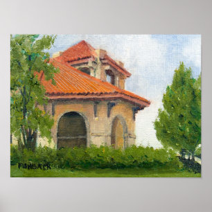 Póster Pavilhão Justo do Mundo de 1904 - Rua Louis