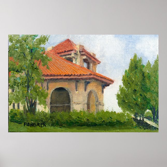 Póster Pavilhão Justo do Mundo de 1904 - Rua Louis (Frente)