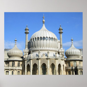 Poster Pavilhão Real, Brighton, Sussex, Inglaterra