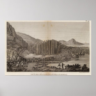 Póster Pavimente en Irlande do DES Geans