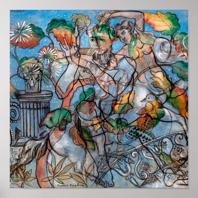 Poster Pavonia | Francis Picabia | (Frente)