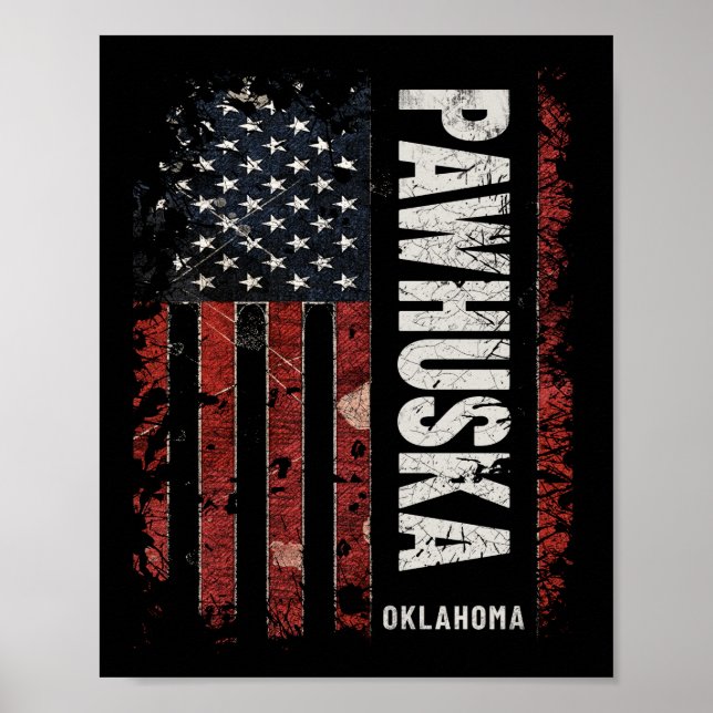 Poster Pawhuska Oklahoma (Frente)