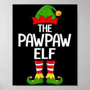 Poster Pawpaw Elf Xmas que corresponde à família Elf Squa