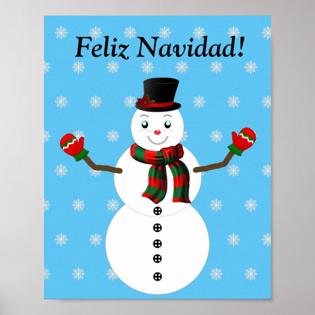 Poster Pax the snowman (Frente)